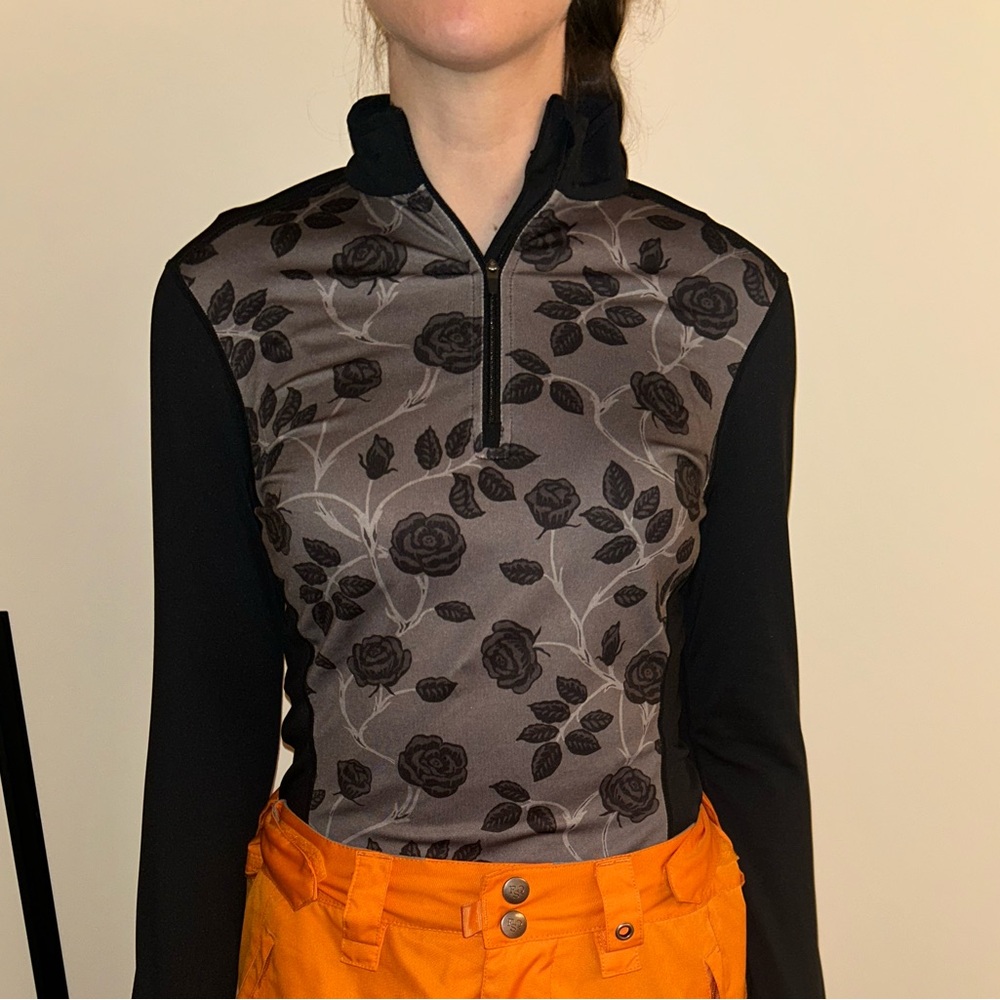 Floral ski top